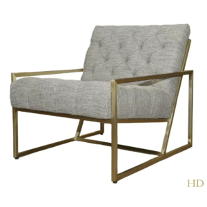 Armchair Raveo Decature Pebble
