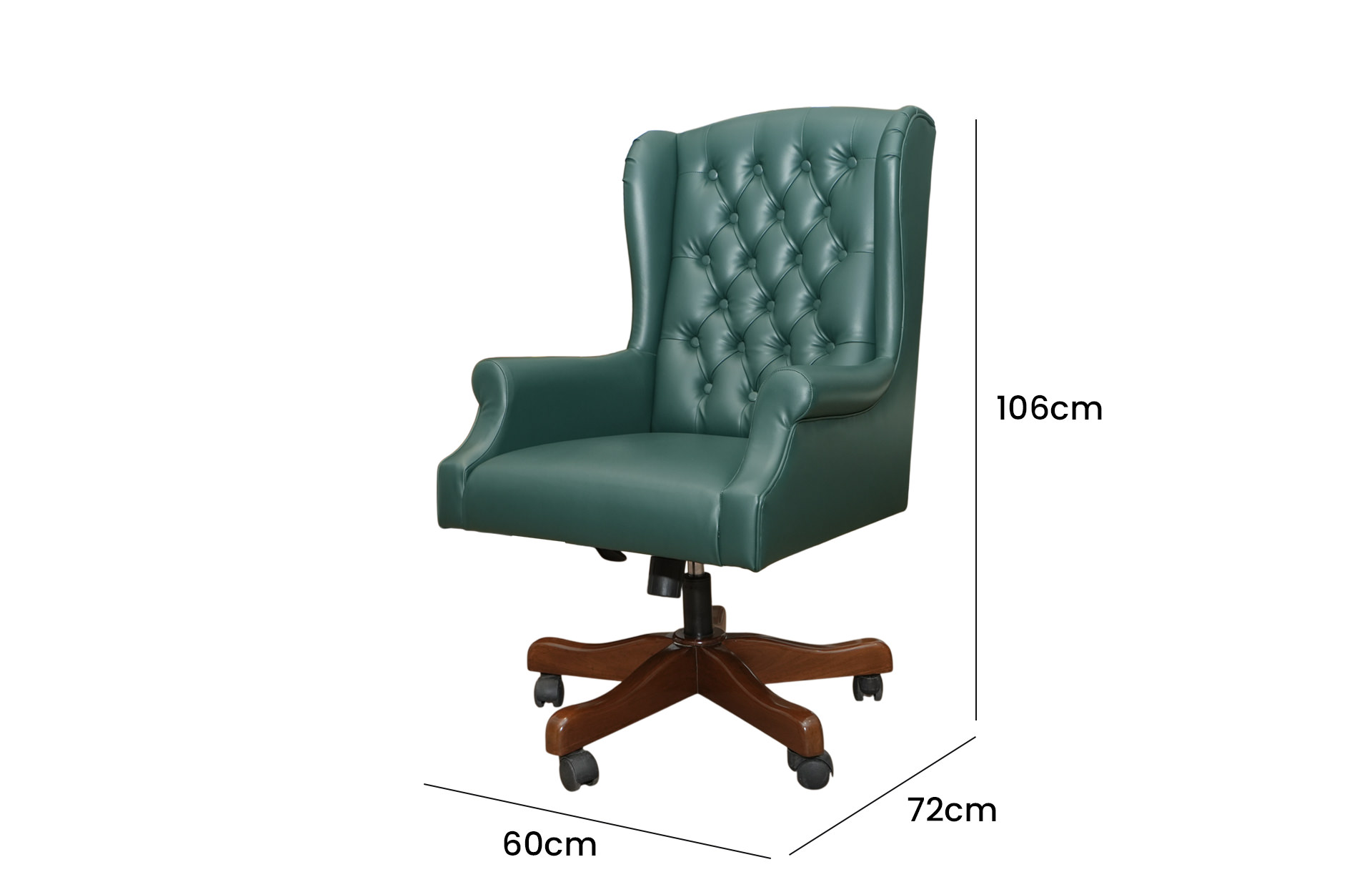 Home Decor Office Chair Forest Side View Size