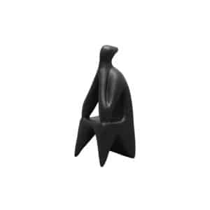 Home Decor Scluptures FC-SZ23004 The Thinker Ornament Front/Side View