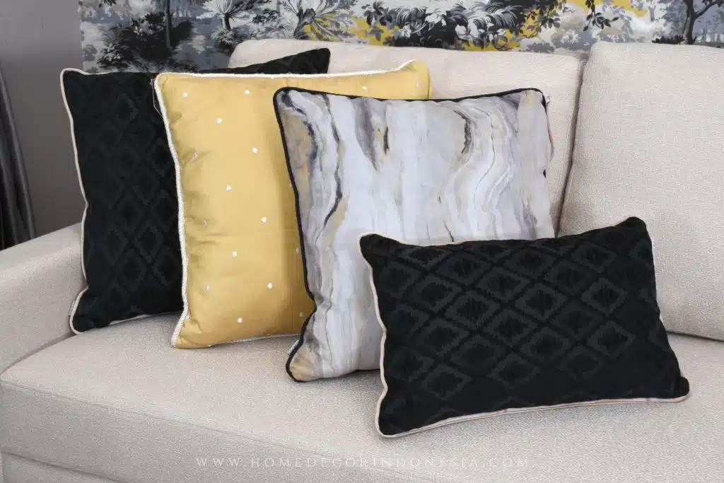 Home Decor Square / Rectangle Cushions Bright and Dark Mix Motif 2