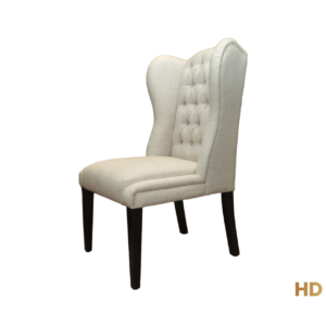 Home Decor Dining Chair Adeline Wing Chair Side View