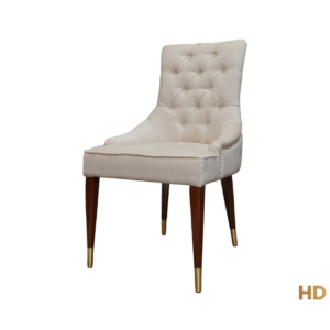 Home Decor Beker Chair RC 01 Sandshell (Slop Bulat) Side View