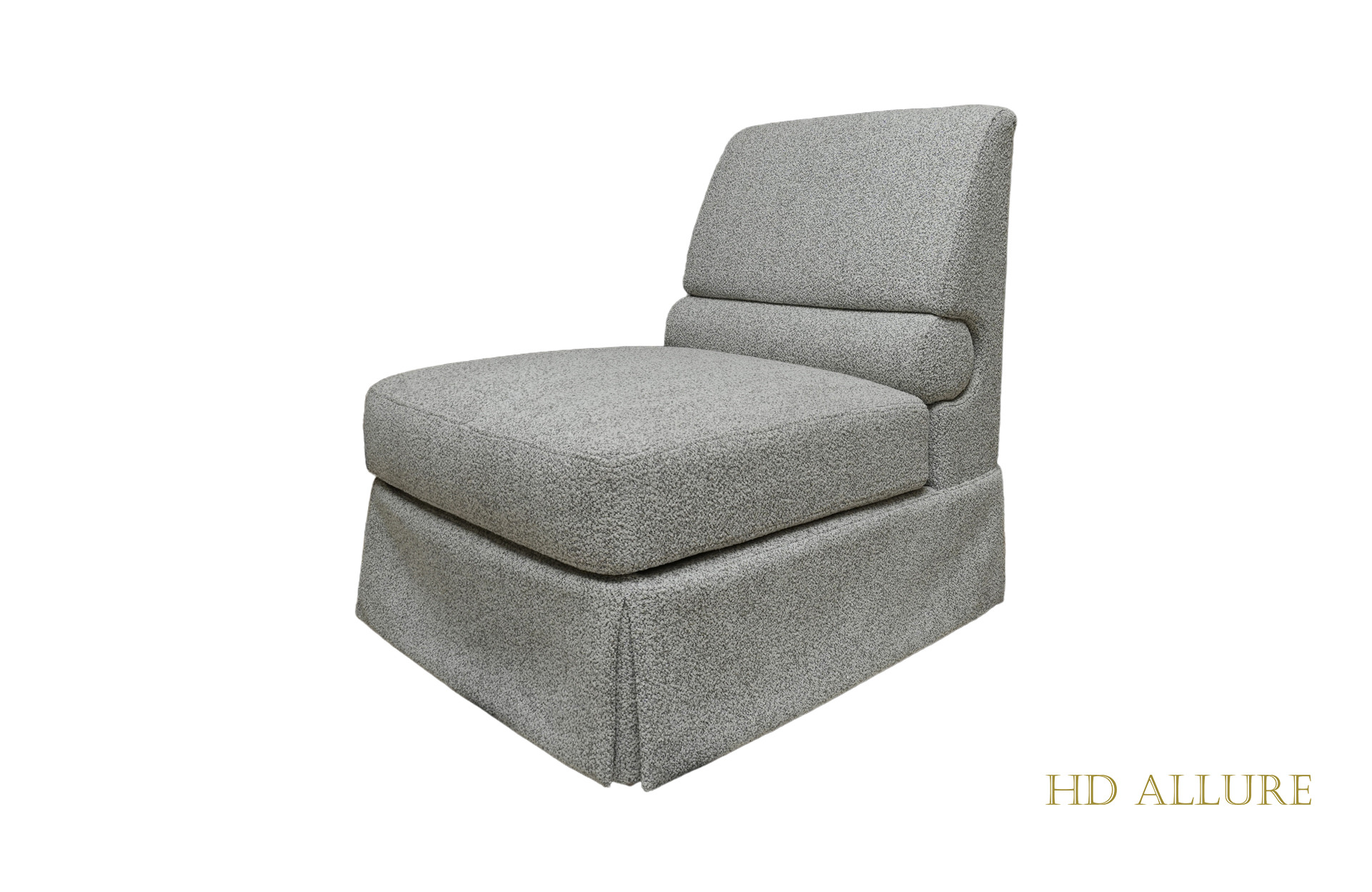 Home Decor Eliz Armchair MM Stone Side View