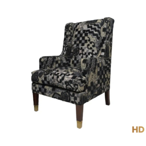 Home Decor Armchair Livorno Single SIV D Midnight Side View