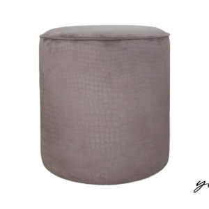 Home Decor Thunder Pouf Touch Dove Front View