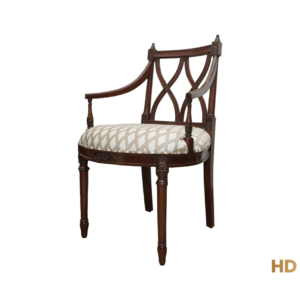 Home Decor Baroque Silang Chair 01 Side View