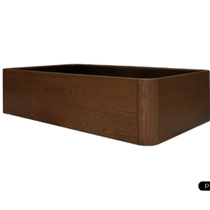 Berg Rectangular Coffee Table with Glass Top