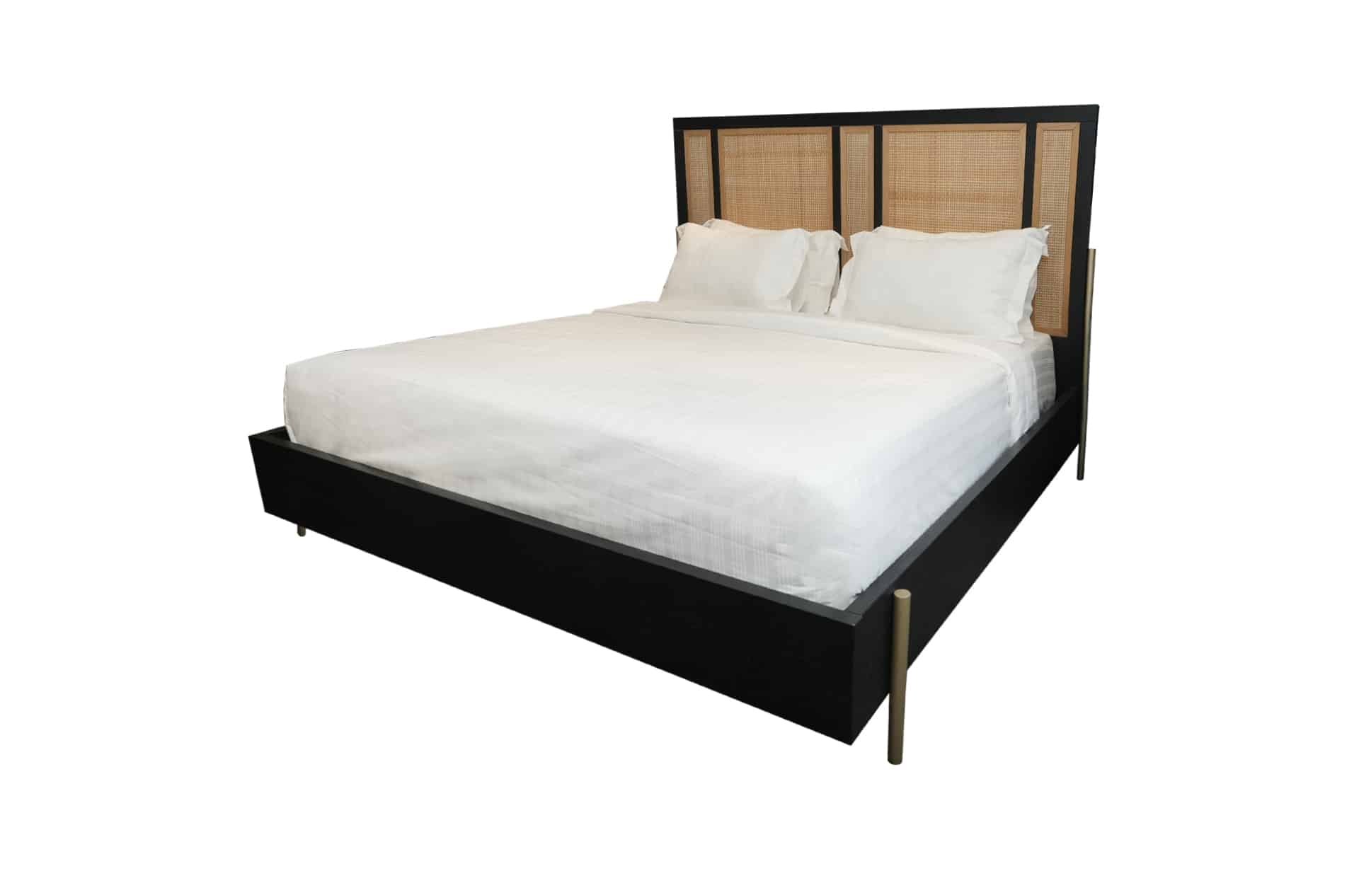 Rattan King Bed Set - Home Decor