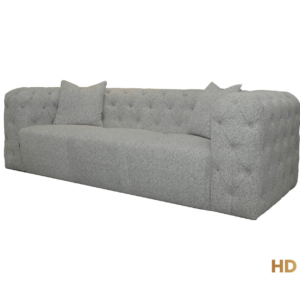 Home Decor Clio Sofa 3.5S MM Pepper Side View