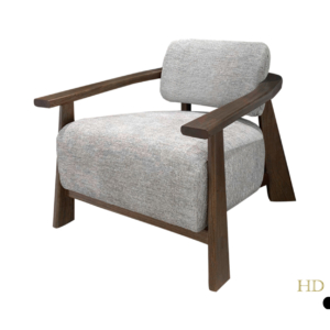 Home Decor Indonesia Arm Chair Basalt Side View