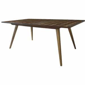 Home Decor BK-029-004 Fixed Top Dining Table Side View
