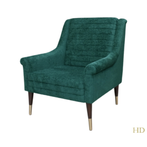 Home Decor Bragg Arm Chair PS 14 Teal Side View