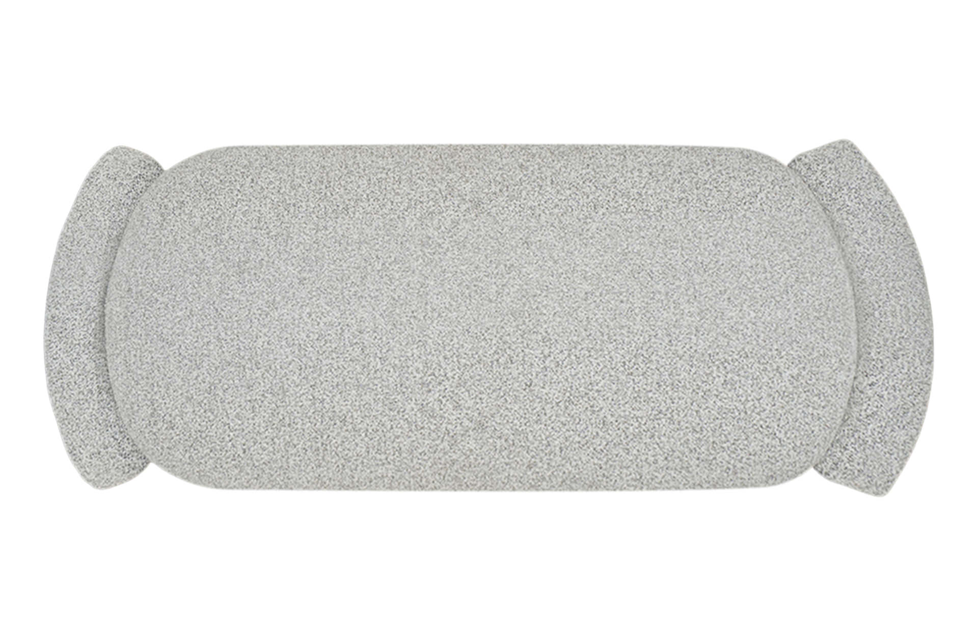 Home Decor Carnelian Bench MM Pepper Top View