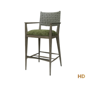 Home Decor P-204 Bar Chair Side View