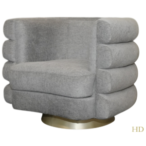 Home Decor Armchair Nimes MC Titanium Side View