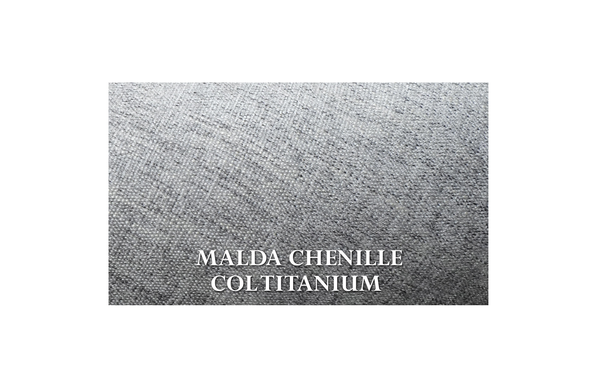 Home Decor Armchair Nimes MC Titanium Fabric View MALDA CHENILLE COL TITANIUM