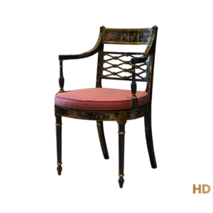 Home Decor Chinoiserie Arm Chair 33460 Side View