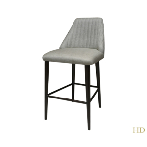 Home Decor Aura Bar Chair H 03 Linen Side View