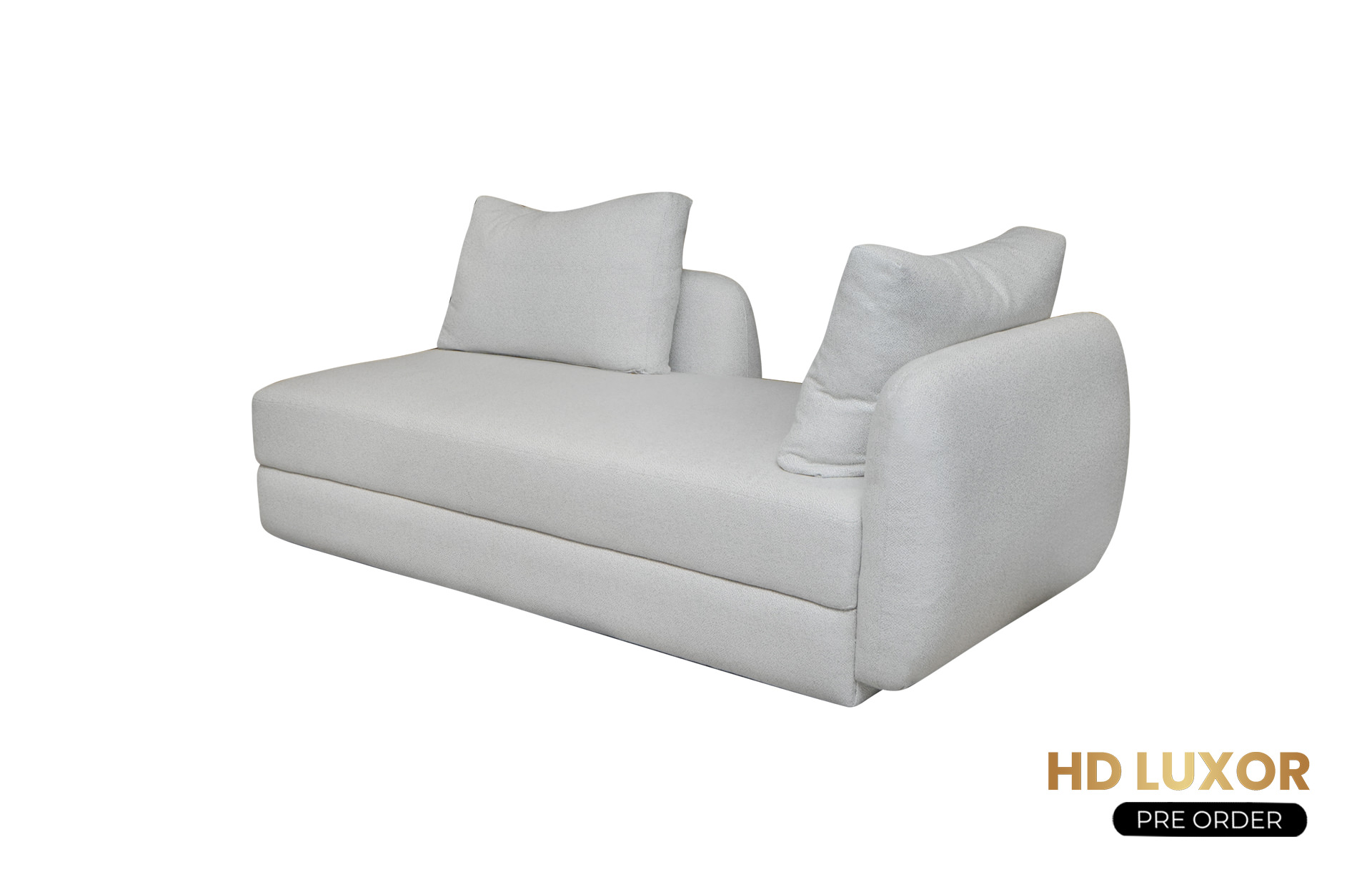 Blooms Chaise Large KD White