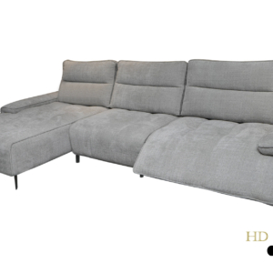 Mouna Power Recliner L Shape Sofa ( Frosty )