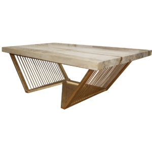 Home Decor Coffee Table PW Rectangle Slab SPFP.124/23 Side View
