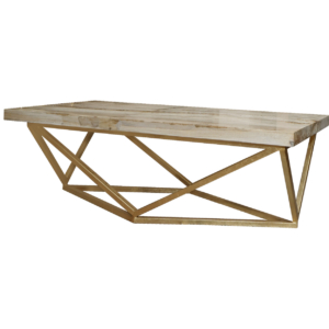 Home Decor Coffee Table PW Rectangle Slab SPFP.127/23 Side View