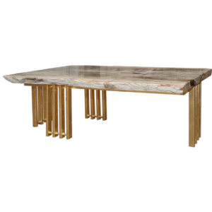 Home Decor Coffee Table PW Rectangle Slab SPTP.294/23 Side View