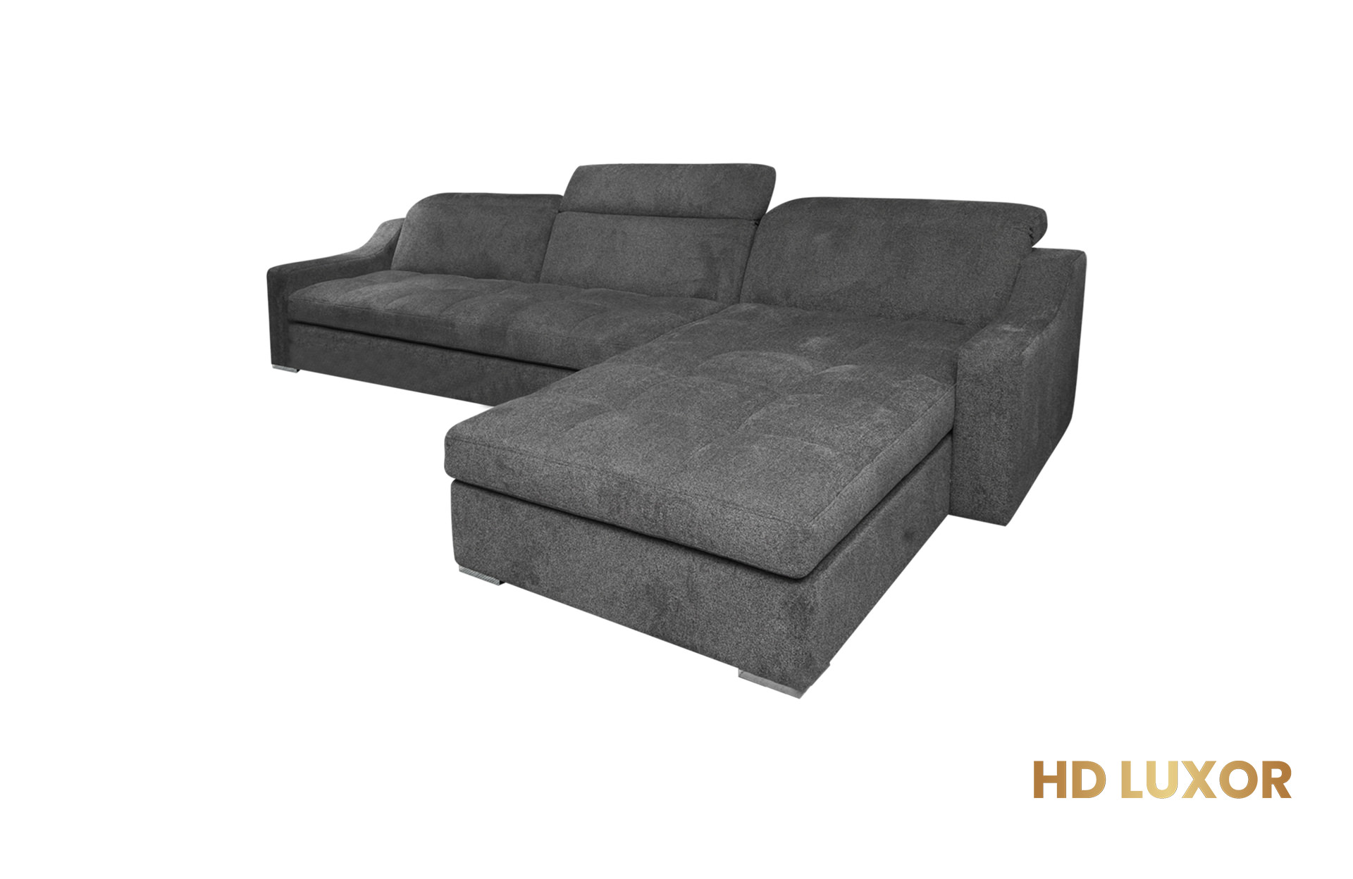 Home Decor Teatro Sectional Sofa MM Ash Side View