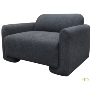 Home Decor Tosna Armchair FC 14 Deep Blue Side View