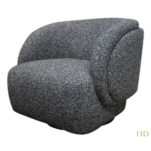 Home Decor Cody Swivel Armchair Side View