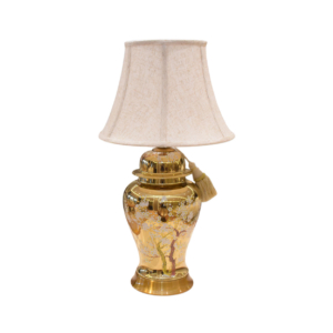 Home Decor Ceramic Table Lamp V Design 80 Front View