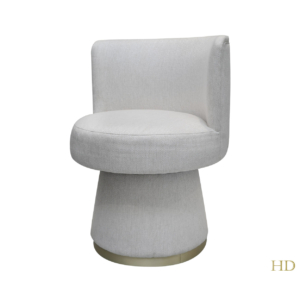 Home Decor Dining Chair Florence Talbot Ivory Side View