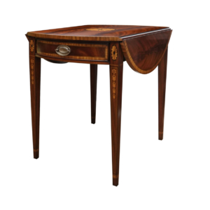 Home Decor Side Table Pembroke Dropleaf Table 34241 Side View 1