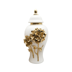 Home Decor Ceramic Decorate Jar V Design 13 Front View