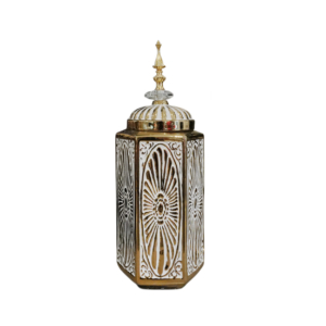 Home Decor Ceramic Decorate Jar V Design 15L Front View