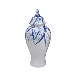 Home Decor Ceramic Decorate Jar V Design 3 Front View