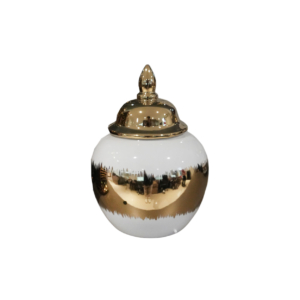 Home Decor Ceramic Decorate Jar V Design 6 Front View