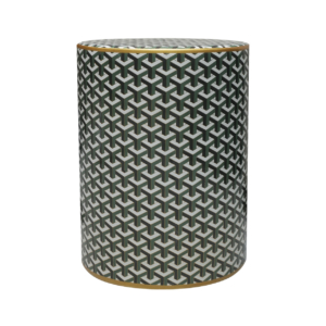 Home Decor Ceramic Stool V Design 65 Front View