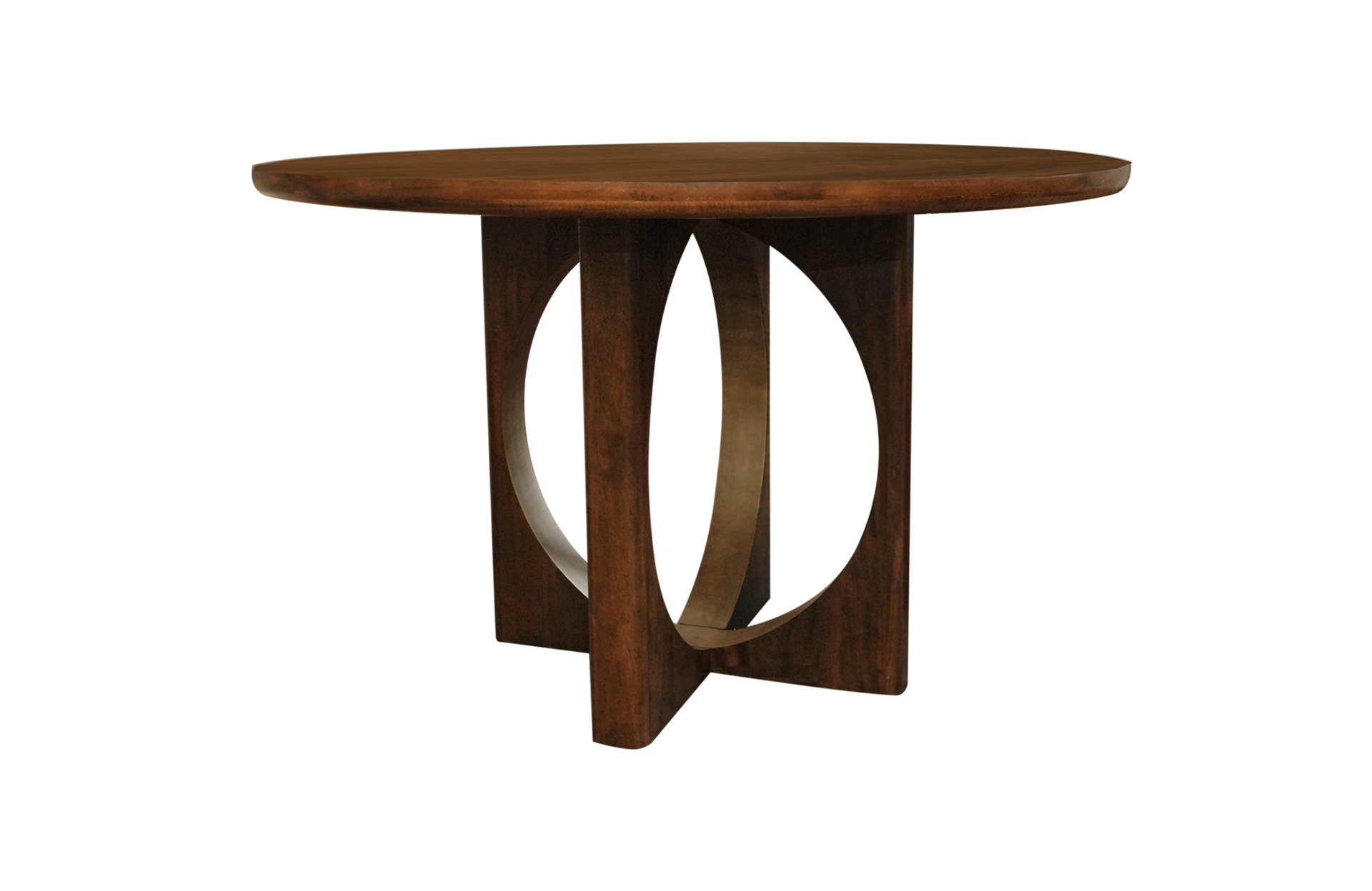 Home Decor DU-021 Round Dining Table 120 Side View