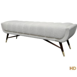 Home Decor Eagan Bench FC 01 Snow Side View