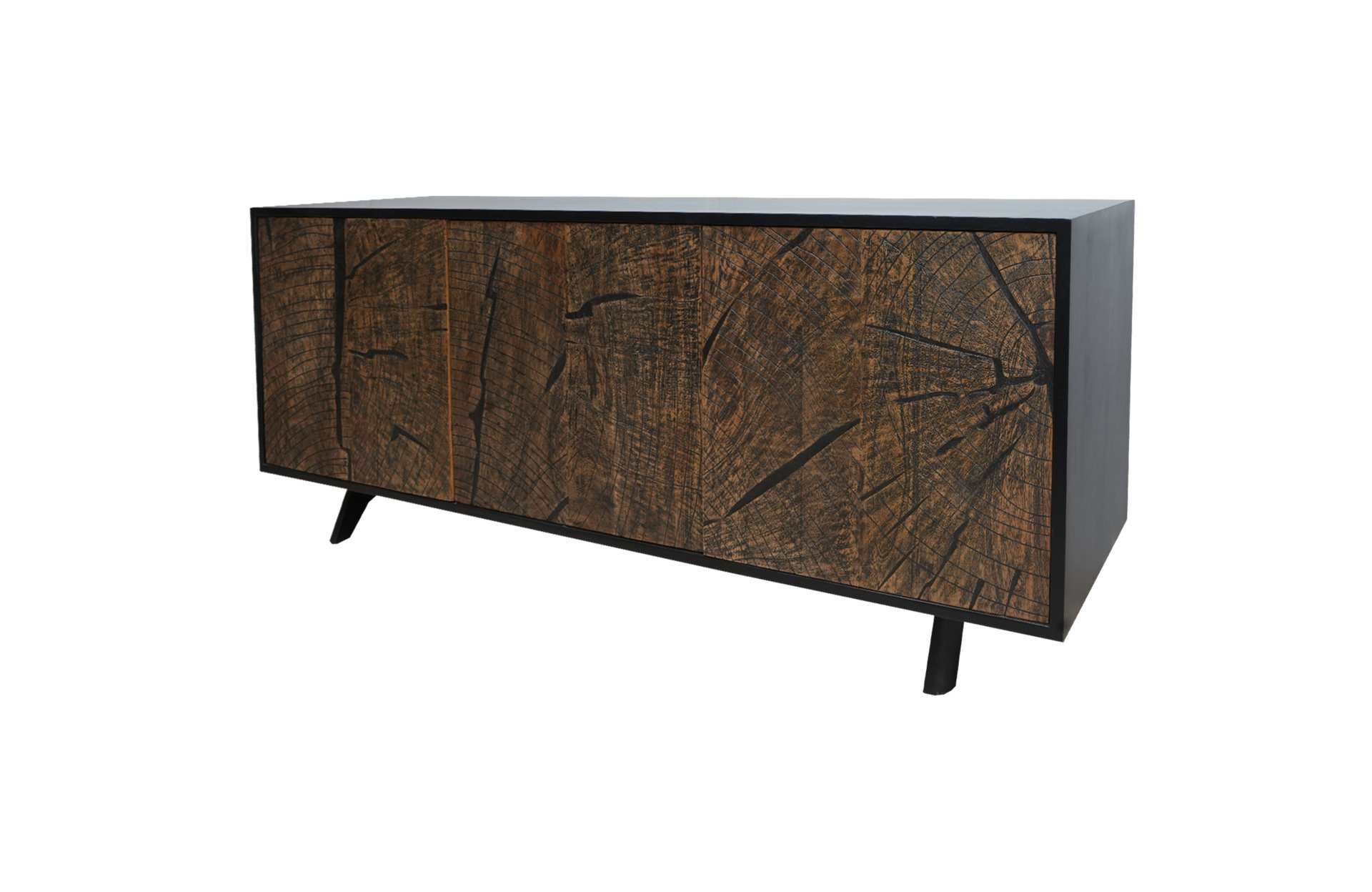 Home Decor EN-003 Sideboard 3 Doors Large Side View
