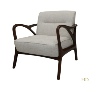 Home Decor Strophe Arm Chair TR 301 Linen Side View