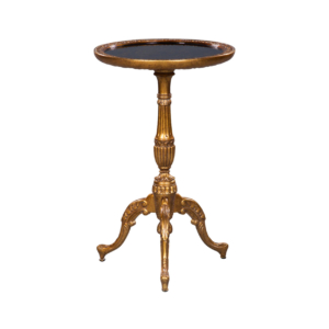 Home Decor Tripod Chinoiserie Table Large 33892 Side View