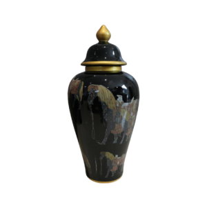 Home Decor Ceramic Decorate Jar V Design 28 Front View