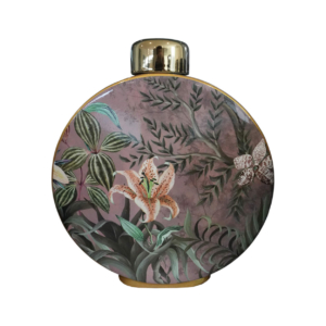Home Decor Ceramic Decorate Jar V Design 45 Front View