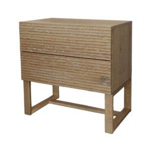 Home Decor Lawson Natural Nightstand Side View