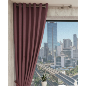 Starbright - 22 Plum - Blackout Curtain