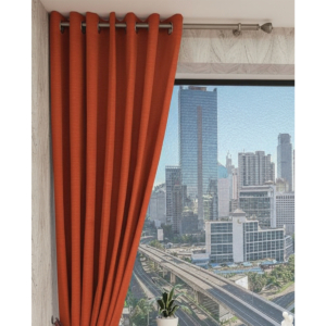 Starbright - 27 Tangerine - Blackout Curtain