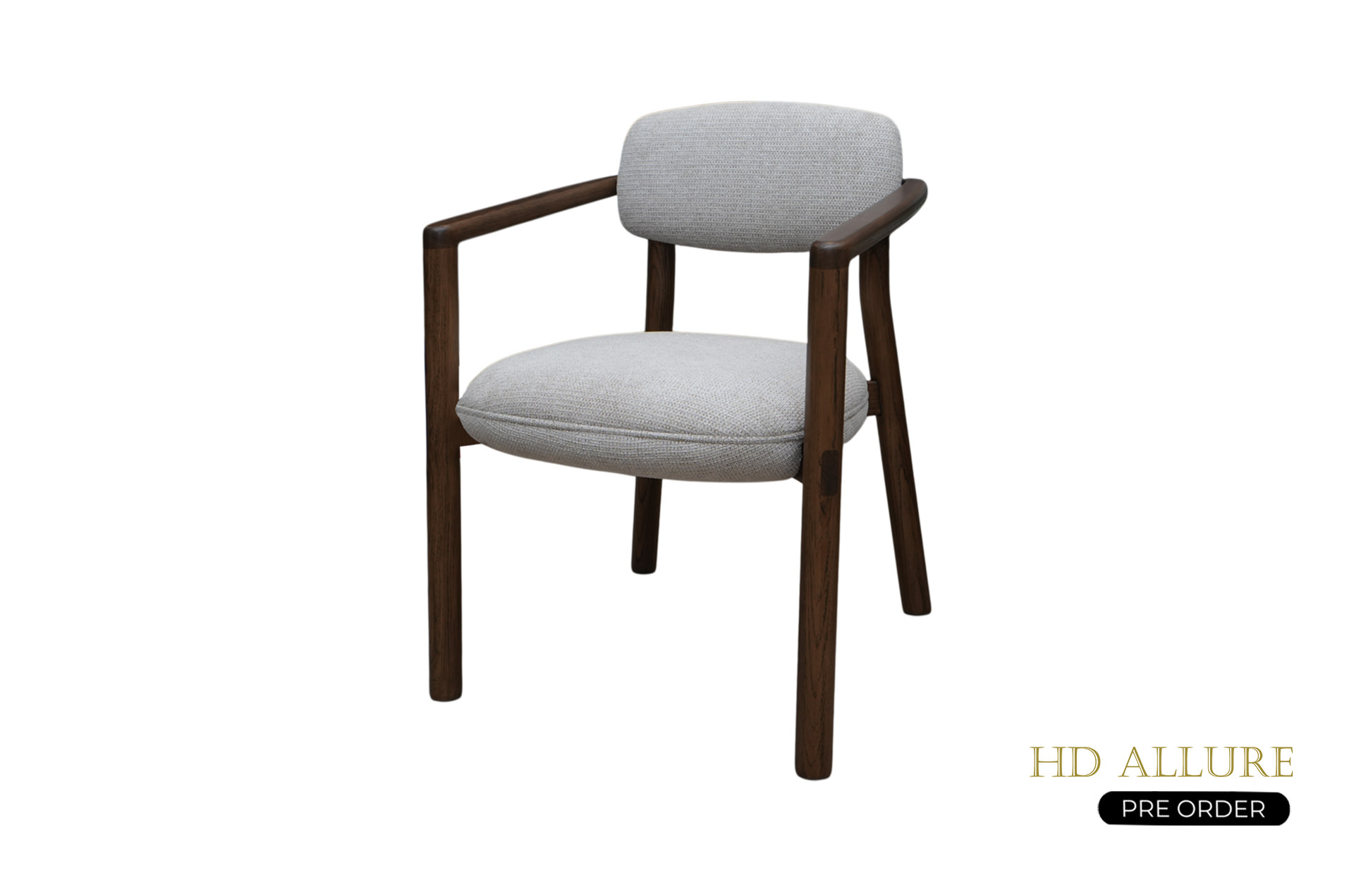 Bubal Dining Chair with Armrest