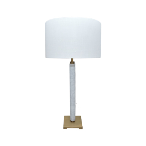 Home Decor HB 3231 Lamp Accessories Half Matte Brass Bronze Front View